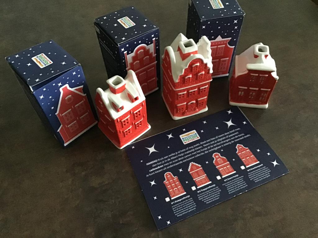 Huisjes Postcodeloterij, nr. 6,7,8, NIEUW zie onder :, Ophalen of Verzenden, Nieuw