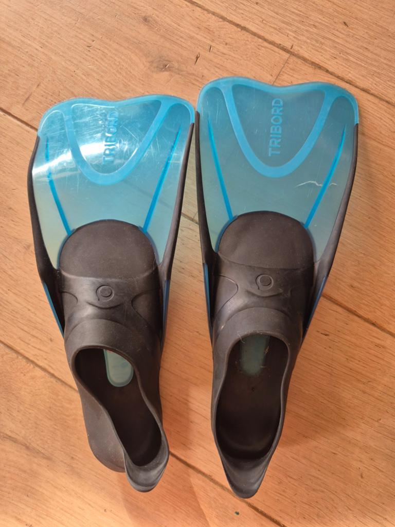 Zwem flippers, Ophalen, Snorkelvinnen
