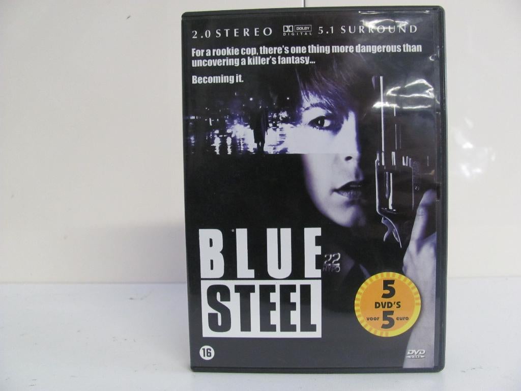 blue steel, Vanaf 16 jaar, Ophalen of Verzenden, Zo goed als nieuw, Actiethriller