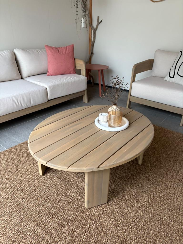 Uleno Ovale tuintafel, nieuw!, Ophalen, 50 tot 100 cm, Minder dan 50 cm, Ovaal