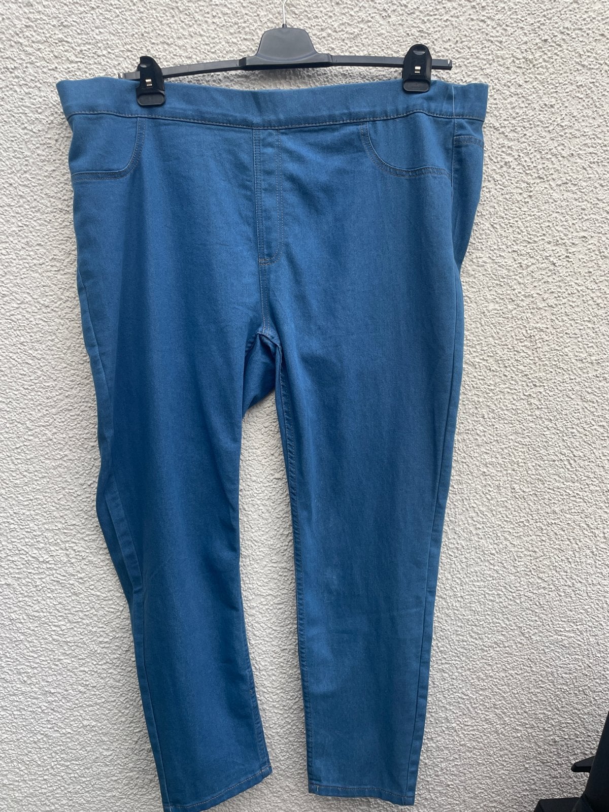 JaNINA Jeans Legging Maat 54 Blauw, Kleding | Dames, Spijkerbroeken en Jeans, Ophalen of Verzenden, Zo goed als nieuw, Blauw, Overige jeansmaten