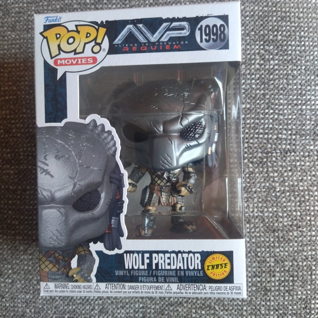 Funko Pop! Wolf Predator #1998 Chase Edition MIB, Ophalen of Verzenden, Nieuw
