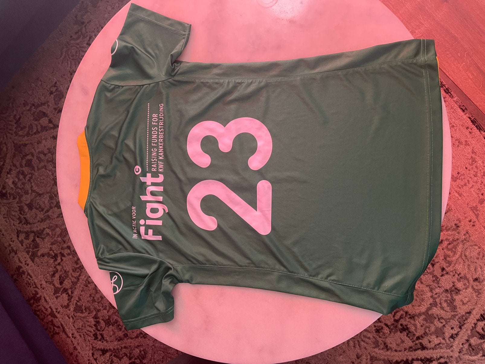 Vintage Voetbal shirt ADO Den Haag seizoen 17/18 dames, Maat M, Ophalen of Verzenden, Gebruikt, Shirt