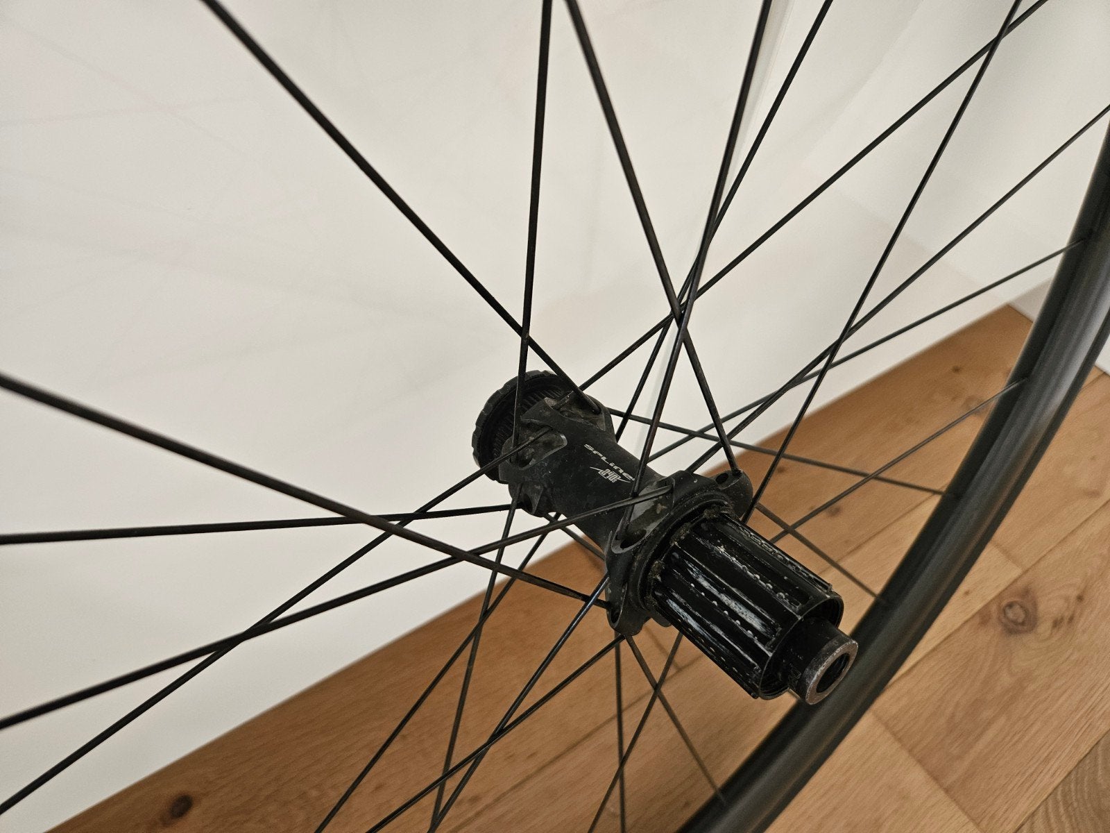 DT Swiss Prc Spline 1400 carbon wielset Disc, Wiel, Ophalen of Verzenden, Zo goed als nieuw, Racefiets