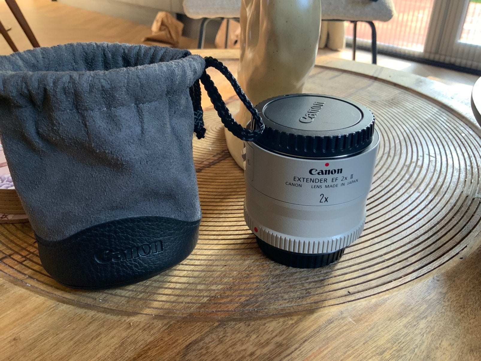 Canon extender ef 2x ii, Ophalen of Verzenden, Zo goed als nieuw, Toebehoren