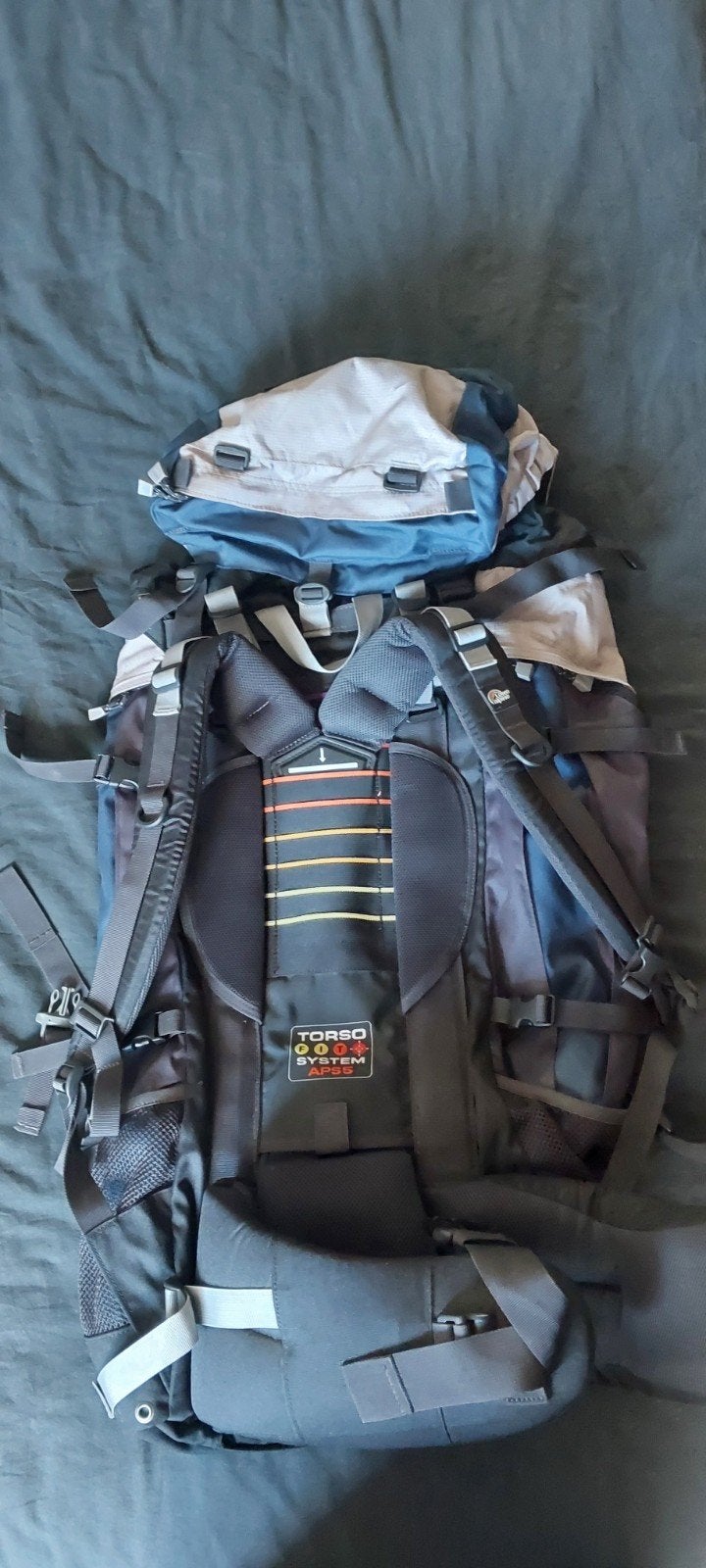 Lowe Alpine Frontier FZ 65+15 Trekkingrugzak met regenhoes, Ophalen of Verzenden