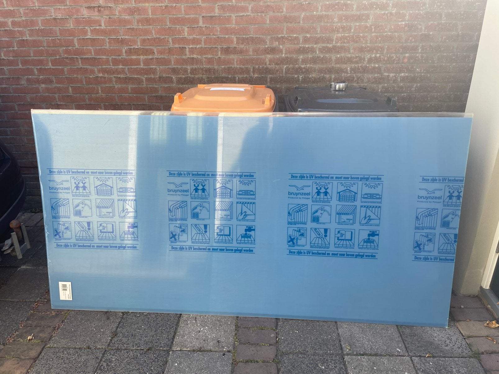 Diverse platen polycarbonaat en perspex, Doe-het-zelf en Verbouw, Ophalen, Zo goed als nieuw, Overige typen