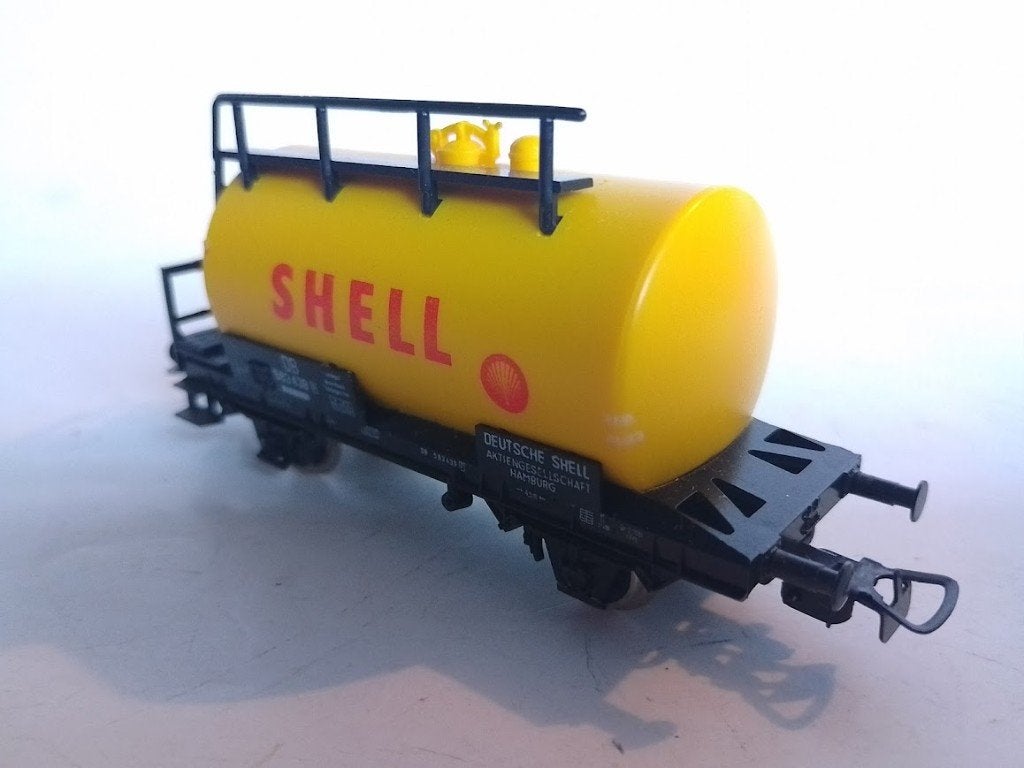 Shell treinwagon HO, Overige merken, Gelijkstroom of Wisselstroom, Ophalen of Verzenden, Nieuw