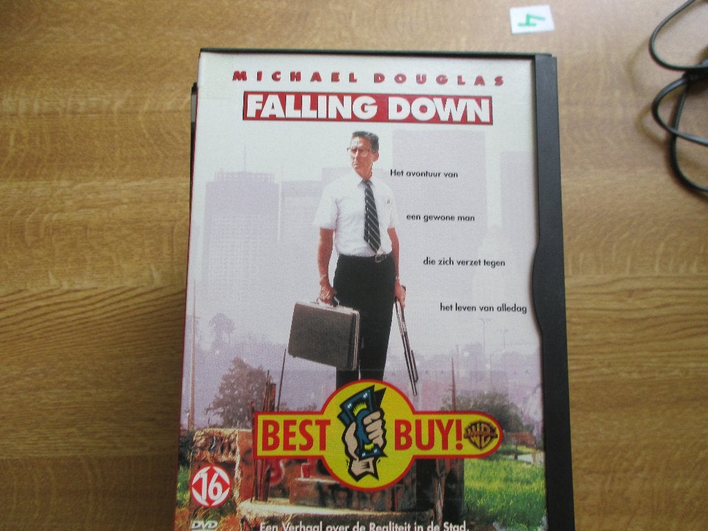 michael douglas: falling down (3), Alle leeftijden, Verzenden, Zo goed als nieuw