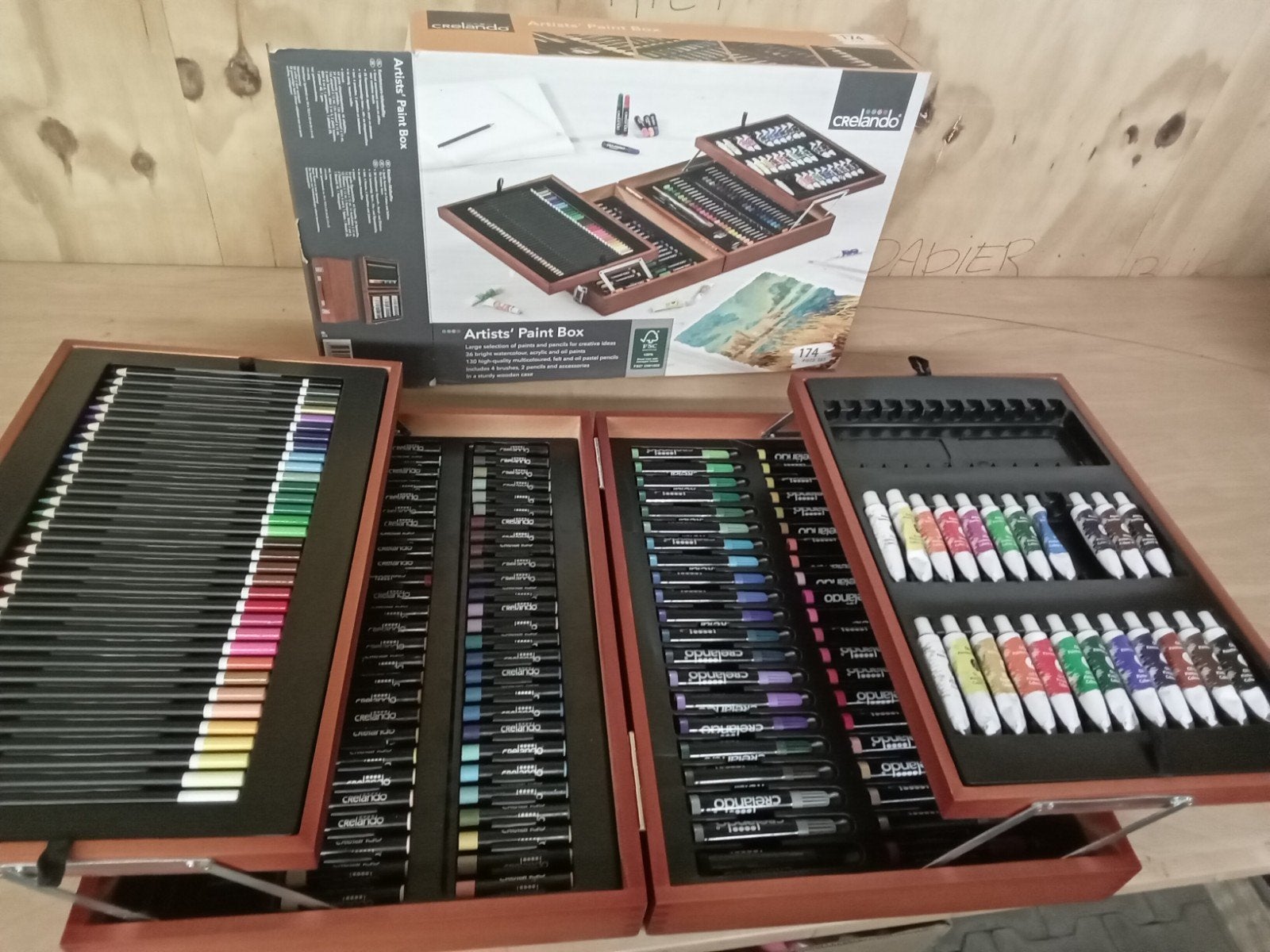 Crelando teken en schilder doos, Ophalen of Verzenden, Nieuw