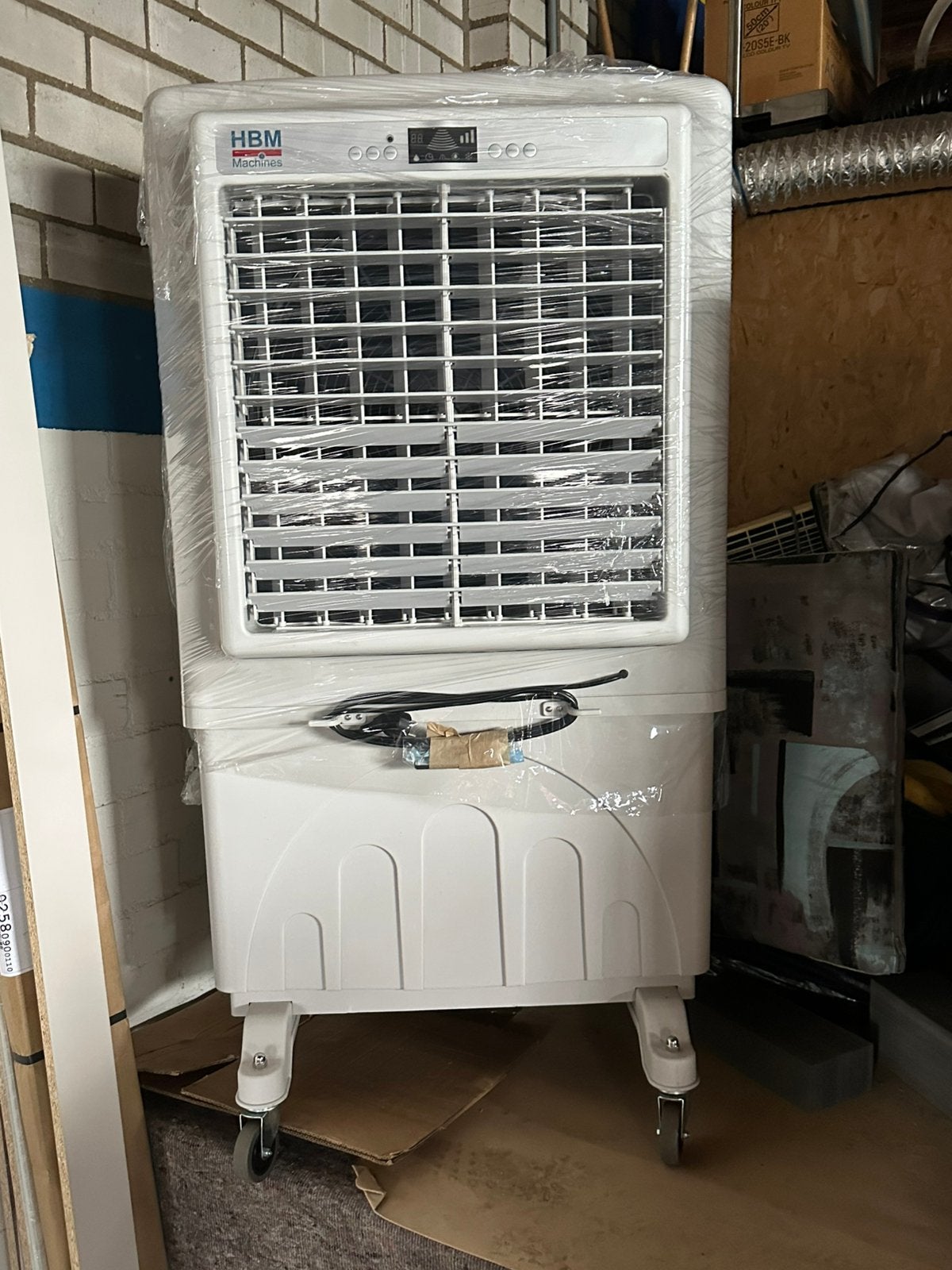 Te koop luchtkoeler met wateraansluiting, Witgoed en Apparatuur, Ventilatoren, Ophalen, Ventilator met afstandsbediening, Zo goed als nieuw