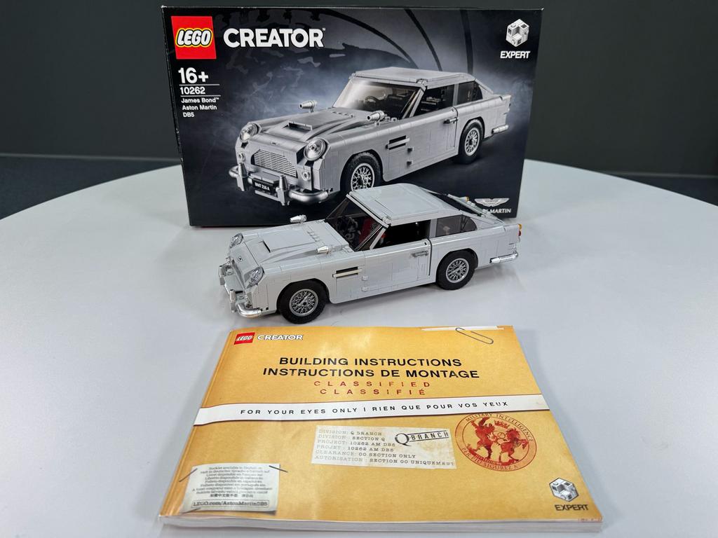 Lego Creator Aston Martin DB5, Lego, Ophalen of Verzenden, Zo goed als nieuw, Compleet