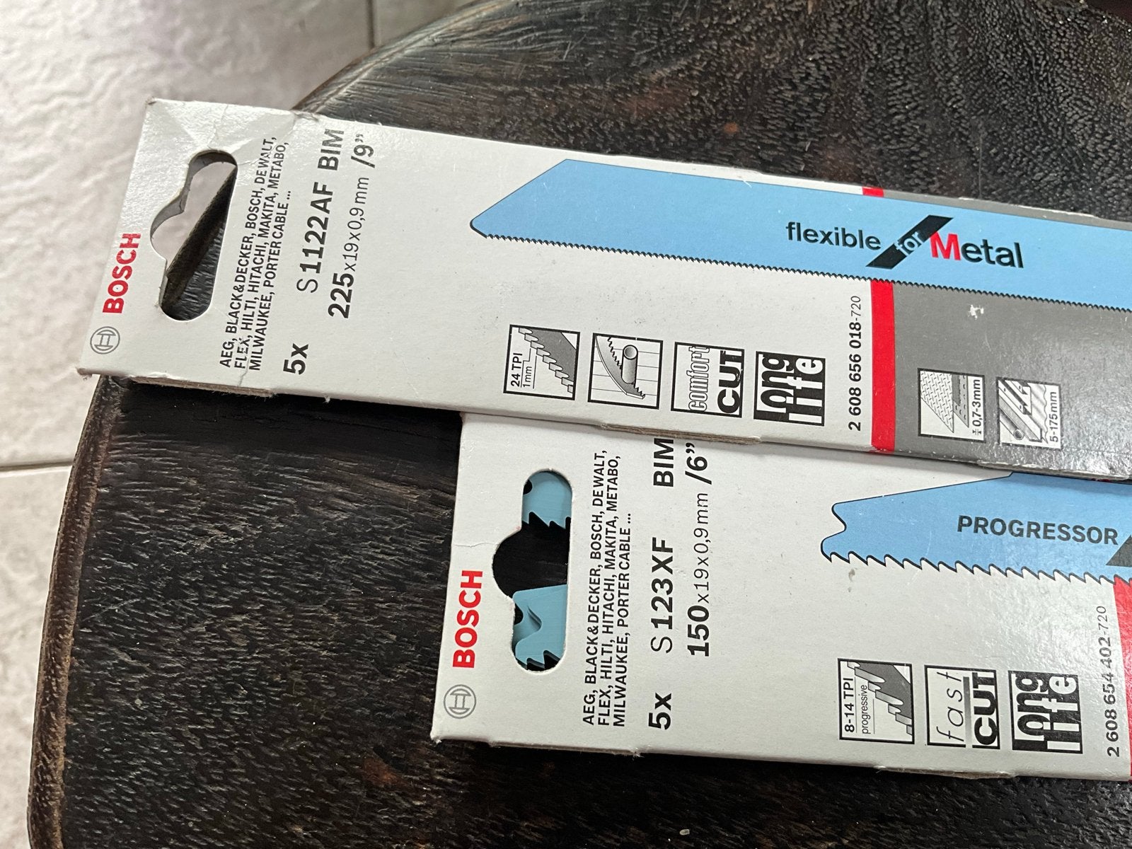Bosch Reciprozaagbladen - 5 stuks, prima zaagbladen, Ophalen of Verzenden, Nieuw, Reciprozaag