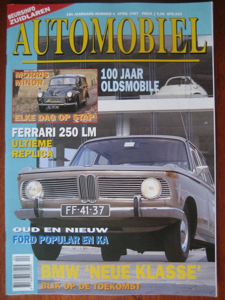 Het Automobiel 4 1997 BMW Neue Klasse, Popular, Morris Minor, Boeken, Ophalen of Verzenden, Nieuw, BMW