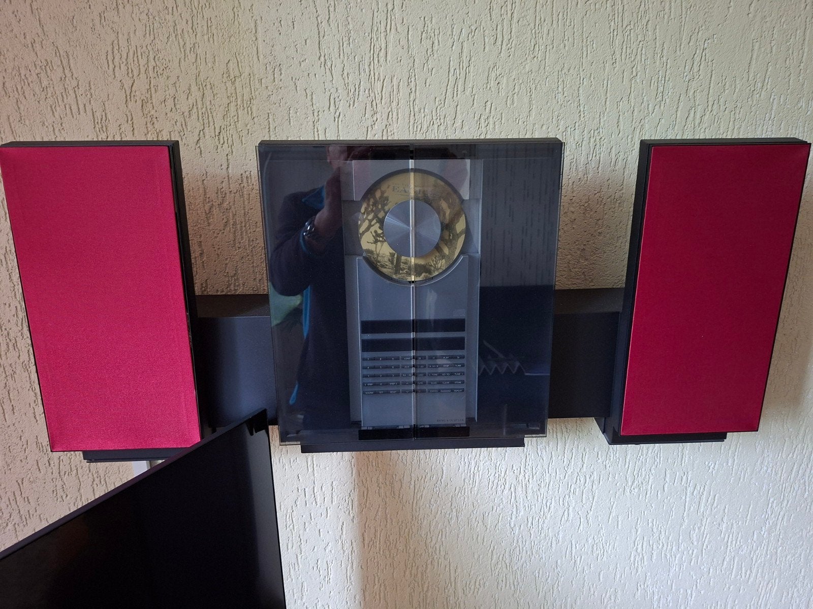 BeoCenter 2300 met Beo 4 afstandbediening en B&O cd rek, Ophalen, Gebruikt, Tuner of Radio, Losse componenten