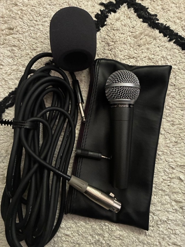 Dynamic Microphone TM-58, Muziek en Instrumenten, Microfoons, Ophalen of Verzenden, Zo goed als nieuw, Zangmicrofoon