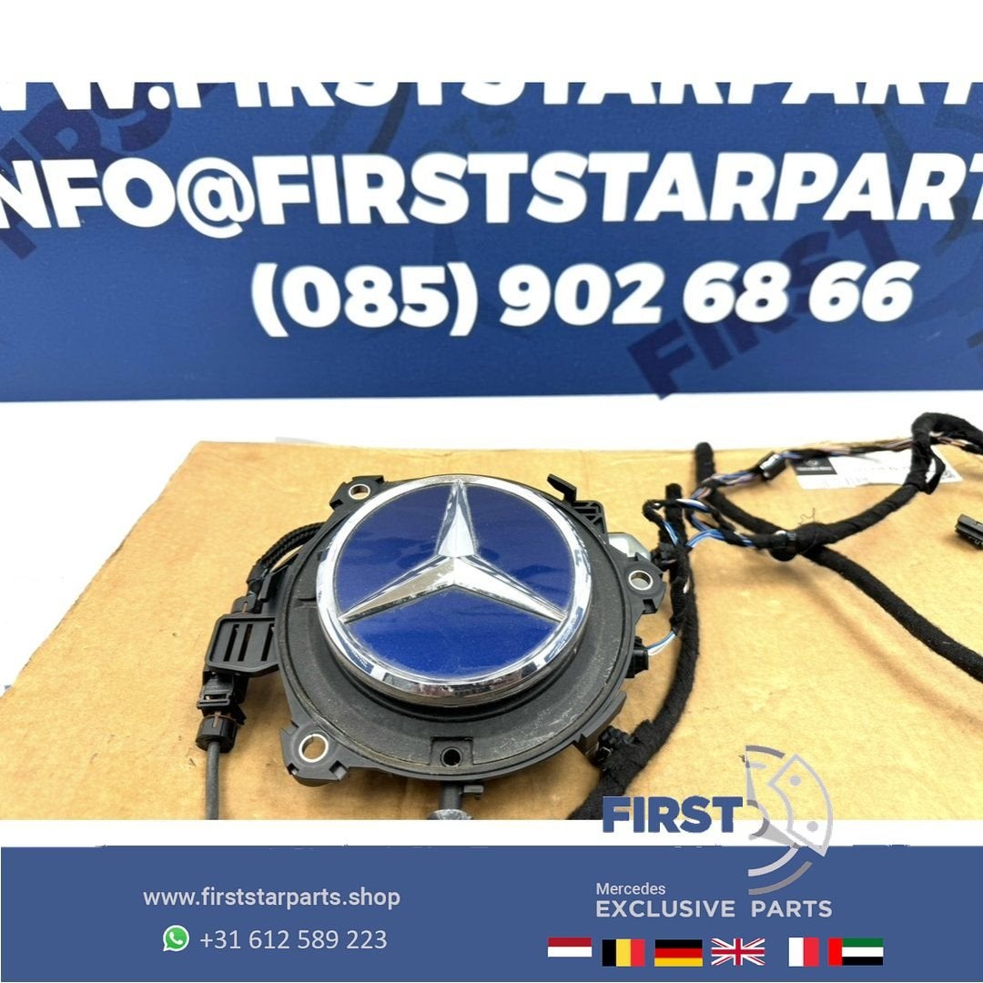 W238 ACHTERKLEP LOGO ACHTERUITRIJCAMERA MOTOR + HOUDER Merce, Gebruikt, -, Ophalen of Verzenden, -