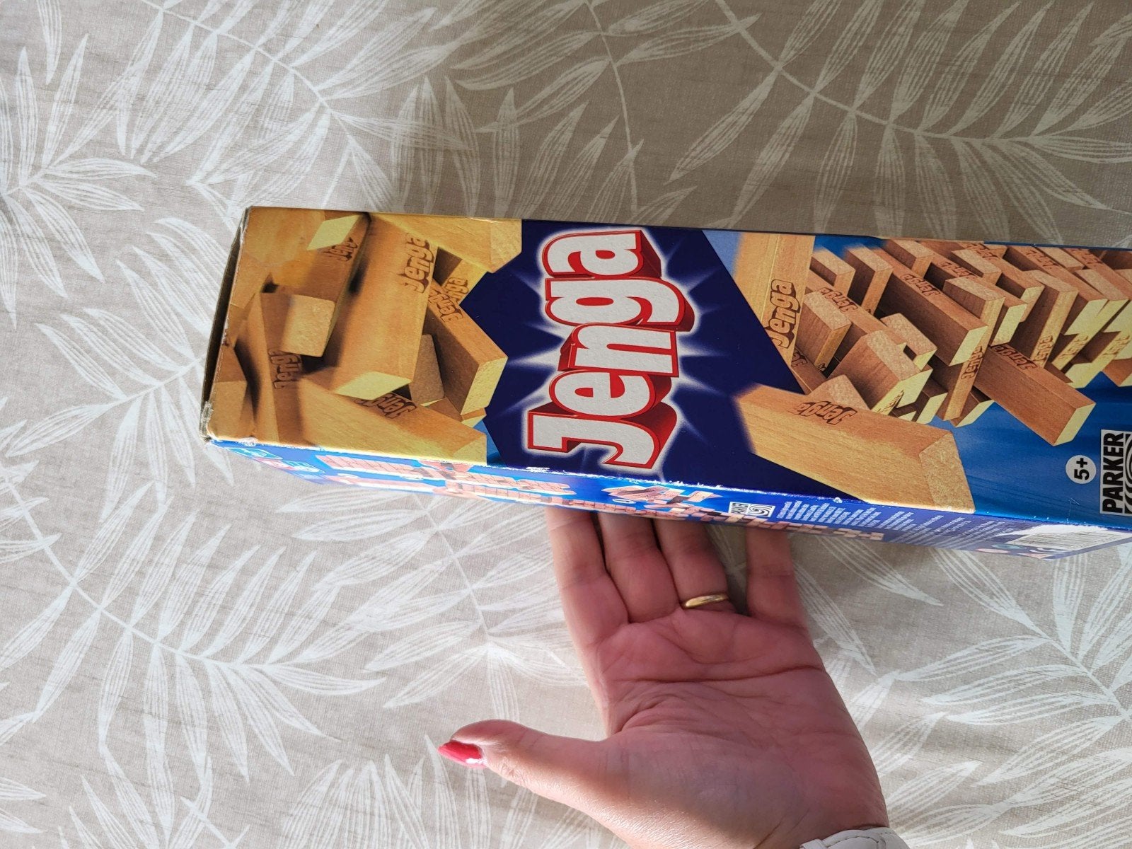 Jenga - Het klassieke stapelspel voor jong en oud, Vijf spelers of meer, Ophalen of Verzenden, Zo goed als nieuw, Parker