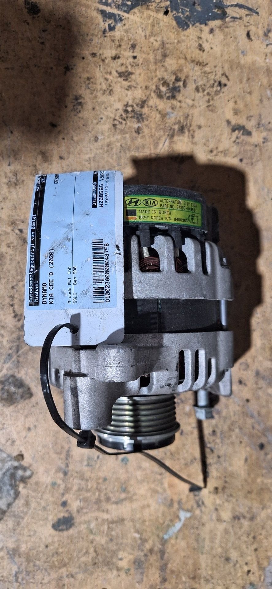 Originele Dynamo Kia Ceed Rio Stonic Hyundai i30 1.0 T-GDi 3, Gebruikt, -, -, Ophalen of Verzenden
