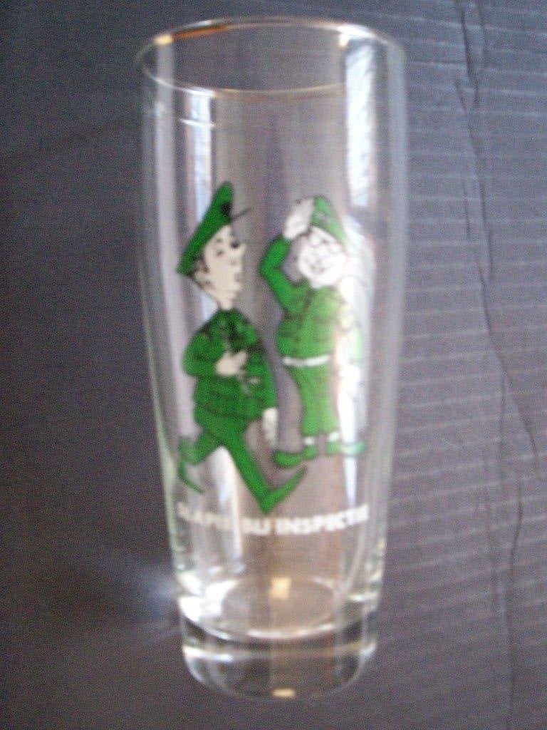 1x BIERGLAS soldatenglas fluitje & 2 soldaten 'Slapie' 30 cl, Verzamelen, Militaria | Algemeen, Ophalen of Verzenden, Landmacht