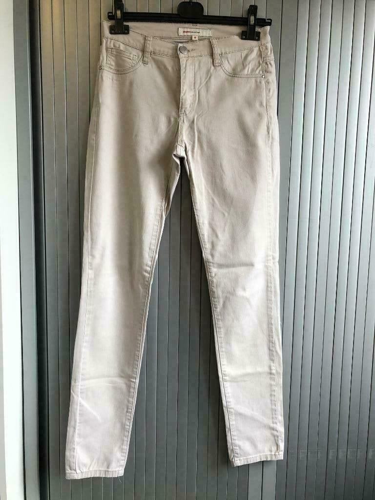 Geisha Collection Beige Jeans Maat M, Maat 38/40 (M), Beige, Zo goed als nieuw, Lang
