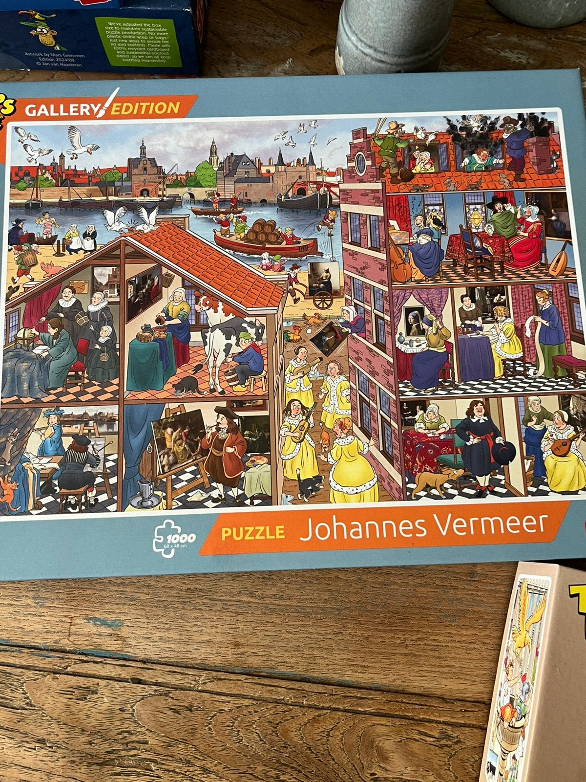 2 Goliath  puzzels 1000 stukjes, Hobby en Vrije tijd, Denksport en Puzzels, Ophalen, 500 t/m 1500 stukjes, Zo goed als nieuw