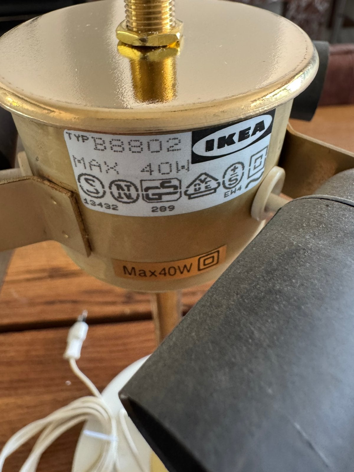 Vintage ikea lampenvoet, Ophalen of Verzenden, Zo goed als nieuw