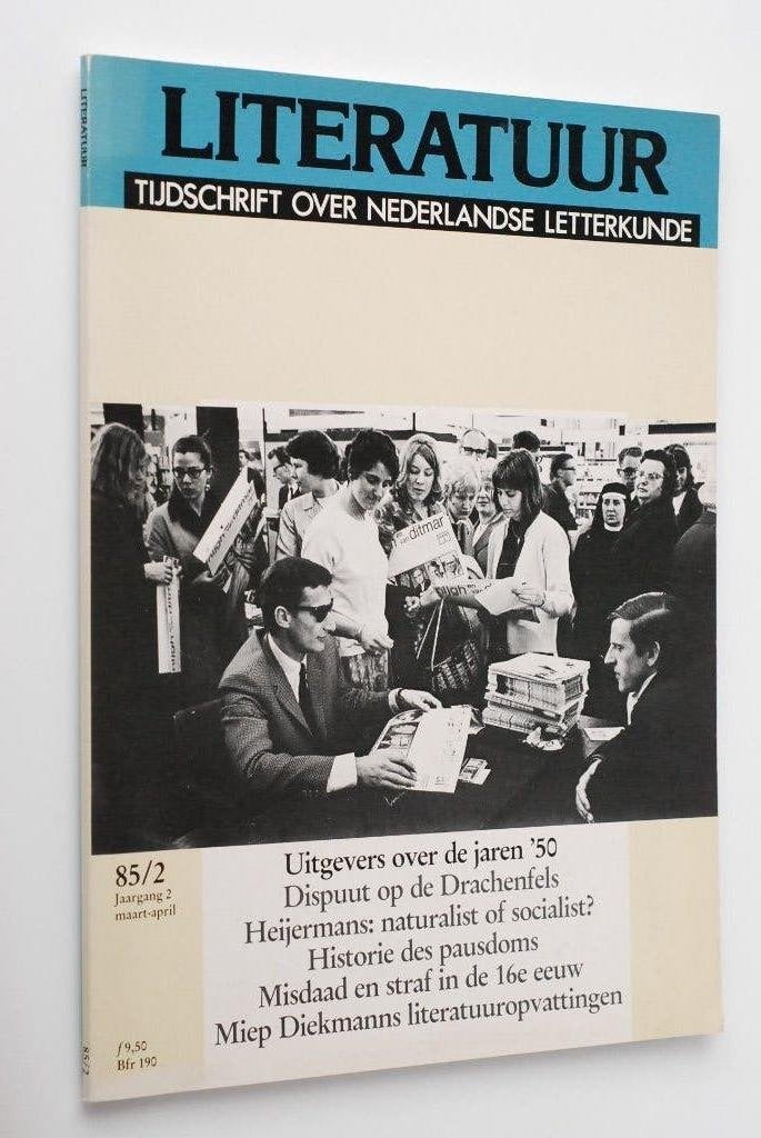 Literatuur: Tijdschrift over Nederlandse Letterkunde 1984, Verzenden, Diverse auteurs, Zo goed als nieuw, Nederland