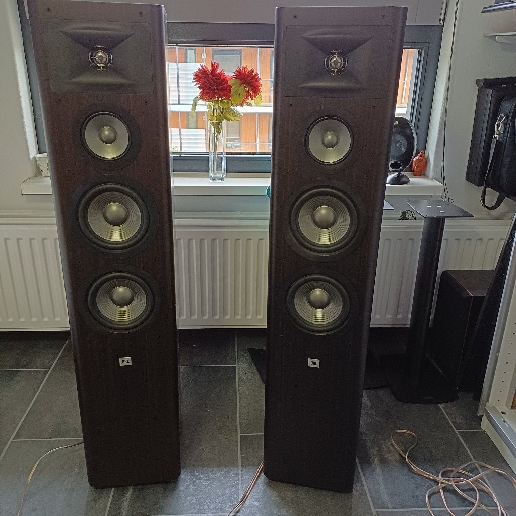 JBL Studio 280 Vloerstaande Luidsprekers - Uitstekende Staat, Computers en Software, Ophalen, Gebruikt, Audiokanaal 2, JBL