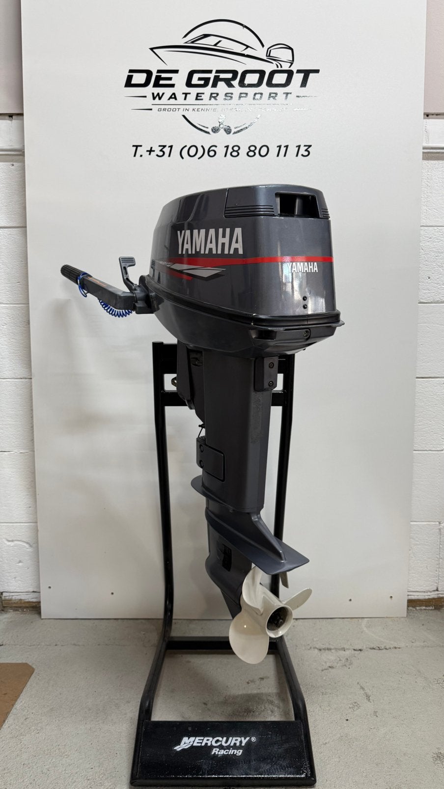 Yamaha 25 PK 2-takt kortstaart, Ophalen, Zo goed als nieuw, Benzine, Elektrische start