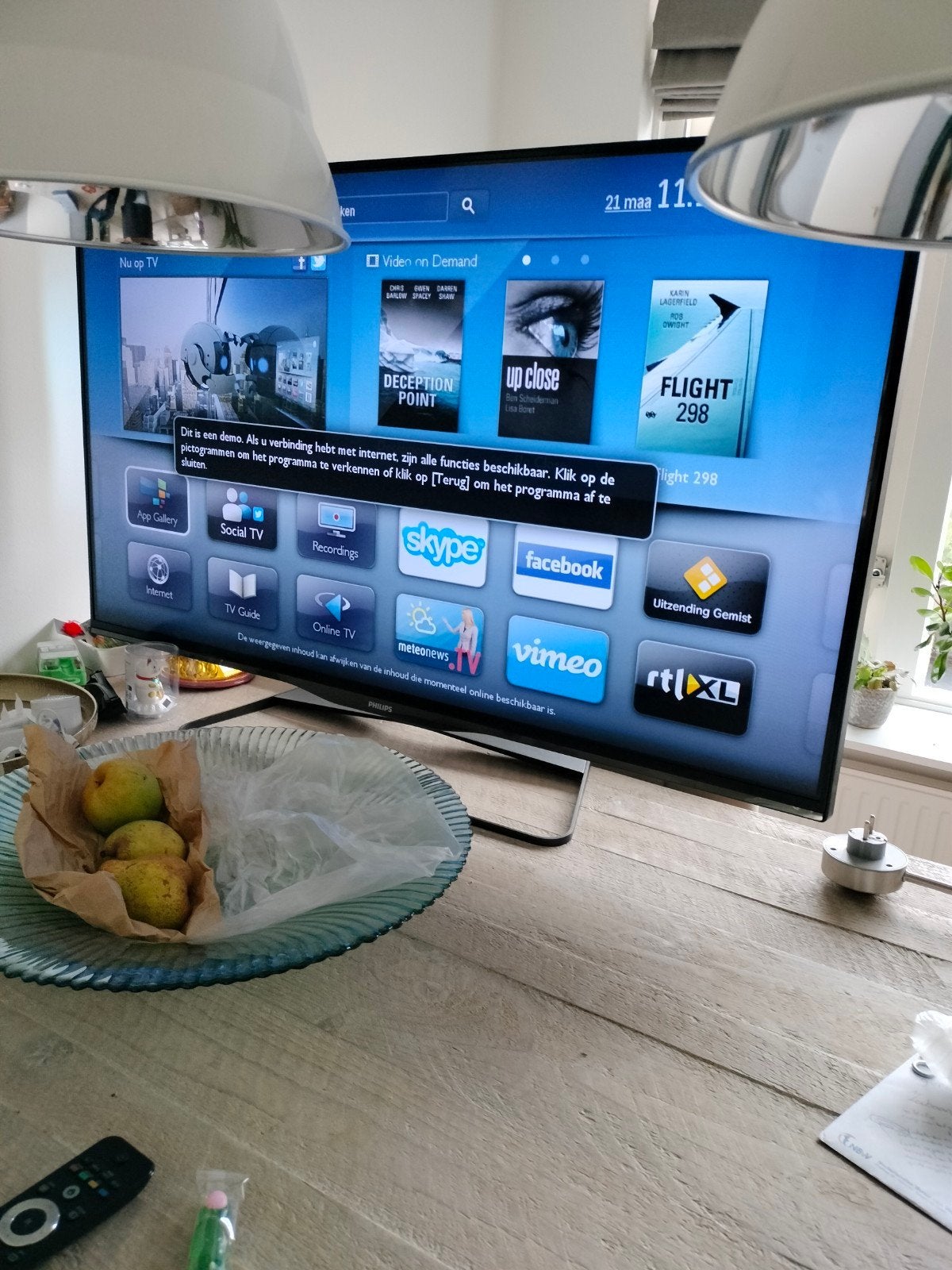 Philips 47PLF5028H Ambilight, Ophalen of Verzenden, 100 cm of meer, 50 Hz, Philips