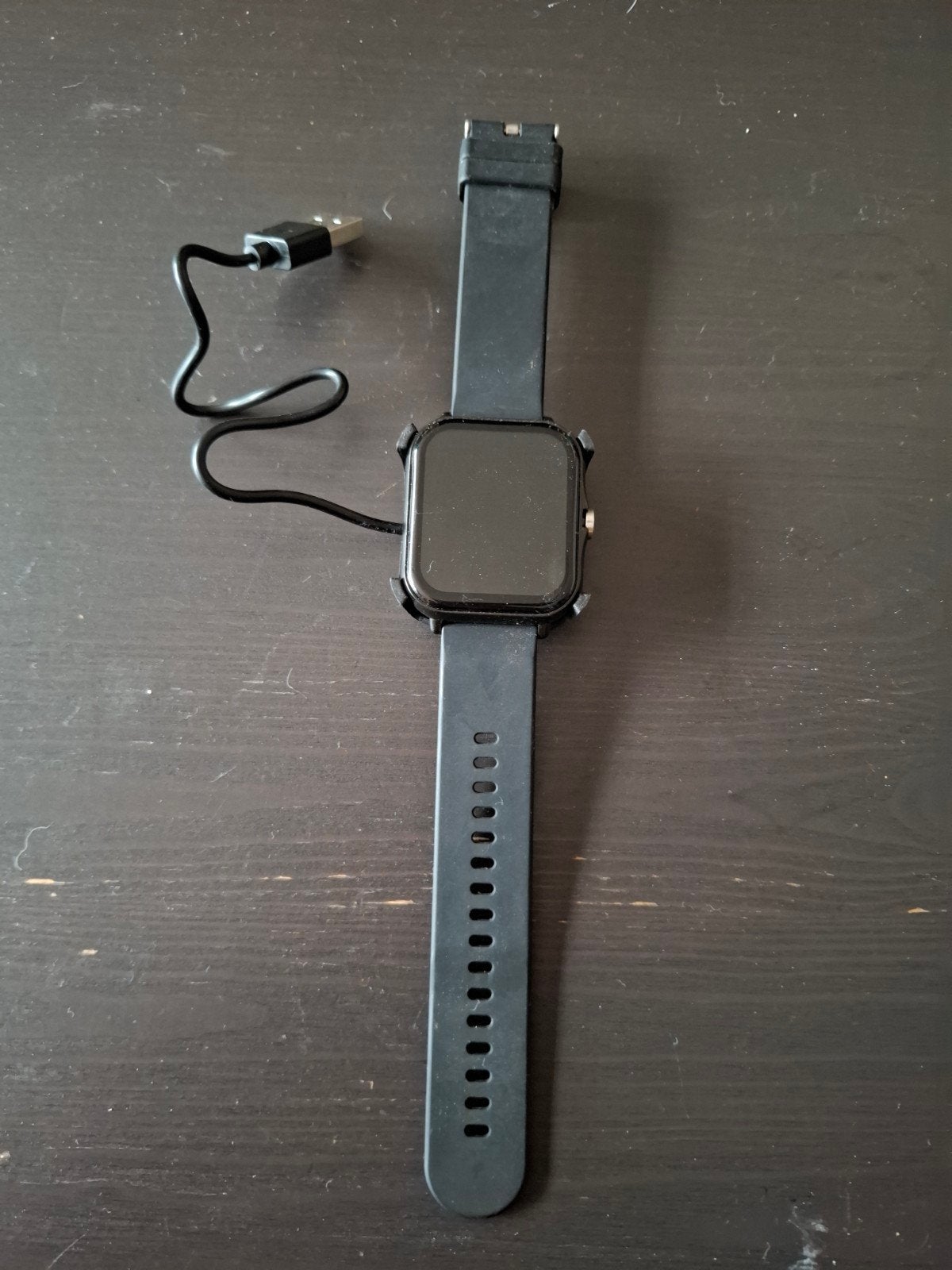 smartwatch, Ophalen, Afstand, Zwart, Nieuw