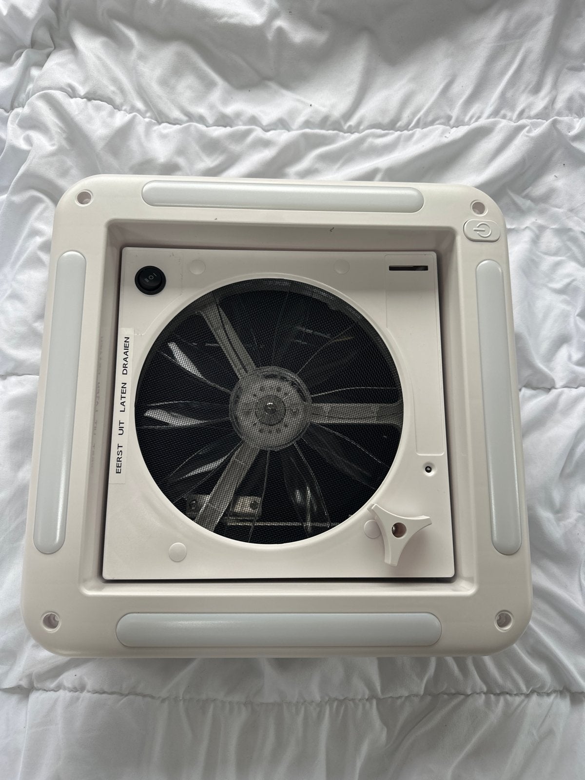 12V DC Dakventilator voor Camper/Caravan - Nieuw, Caravans en Kamperen, Ophalen of Verzenden, Nieuw