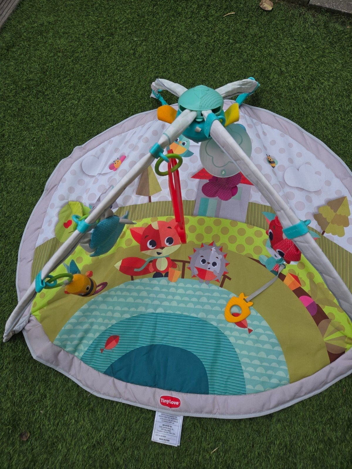 Tiny Love Speelmat met Babygym en Muziek, Ophalen, Gebruikt, Babygym