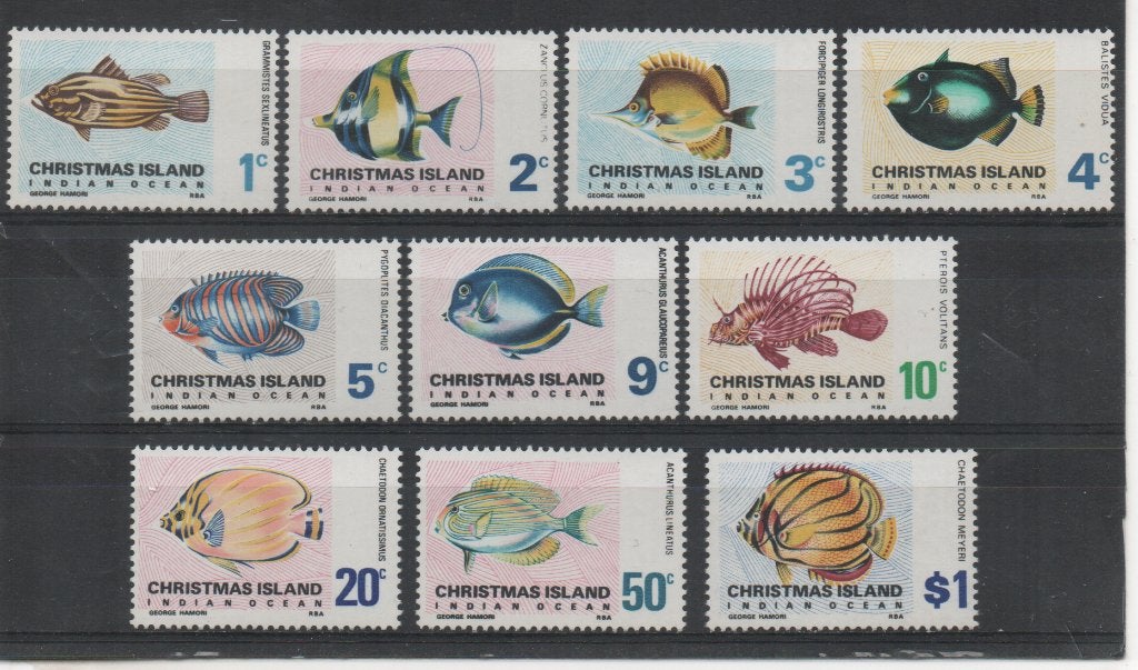 V299 Christmas islands 22/31 postfris Vissen, Verzenden, Postfris, Overige thema's