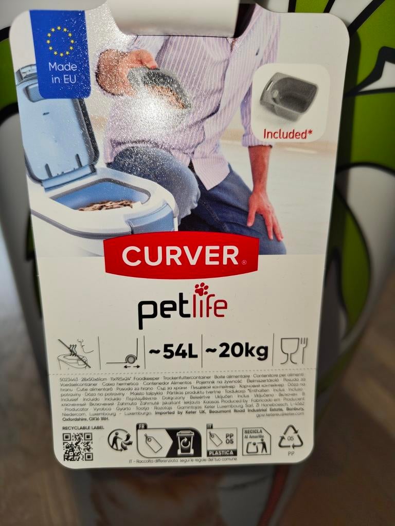 Curver voer container, Dieren en Toebehoren, Ophalen