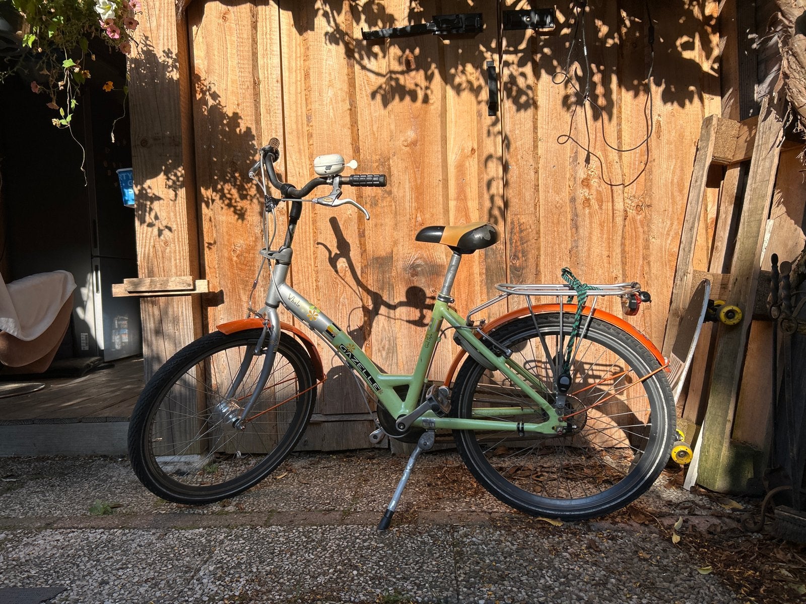 Gazelle Whale meisjesfiets - 3 versnellingen 24 inch, Fietsen en Brommers, Terugtraprem, Gebruikt, Versnellingen, Ophalen of Verzenden