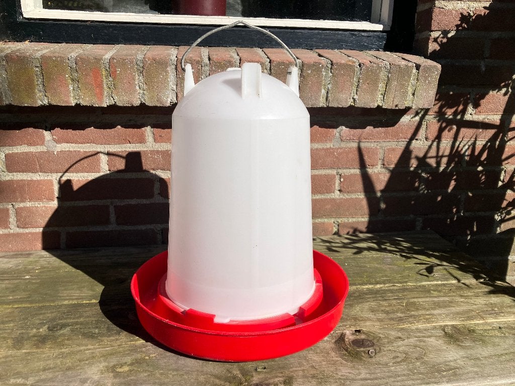 Kippen waterbak (11 liter), Ophalen, Pluimvee