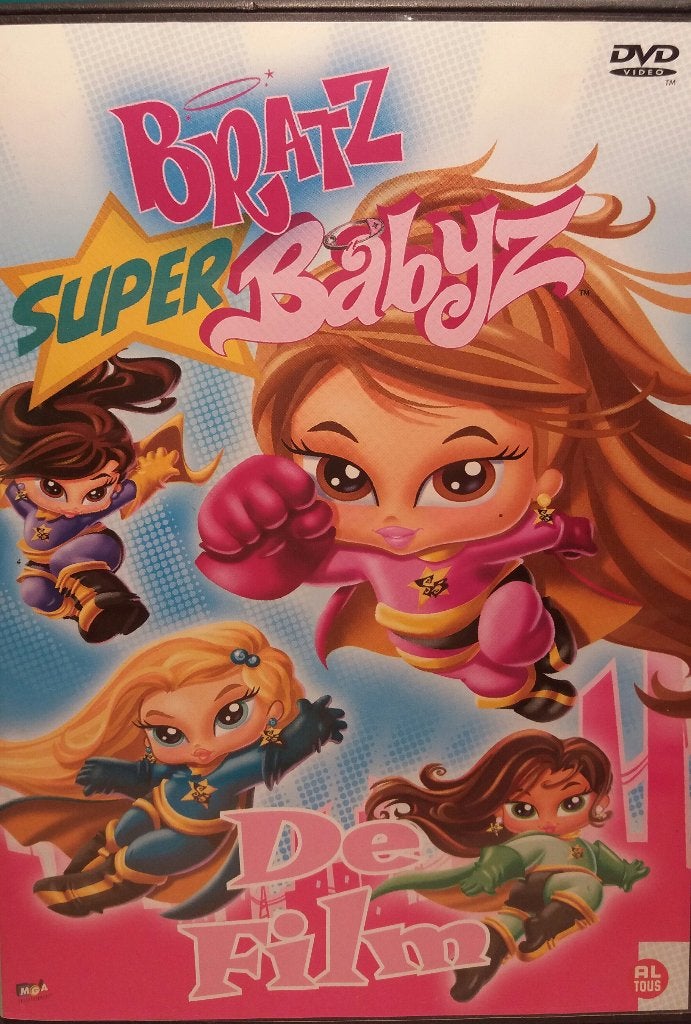 Bratz Super Babyz De Film - Krasvrije DVD, Animatie, Alle leeftijden, Inclusief doosje, Zo goed als nieuw