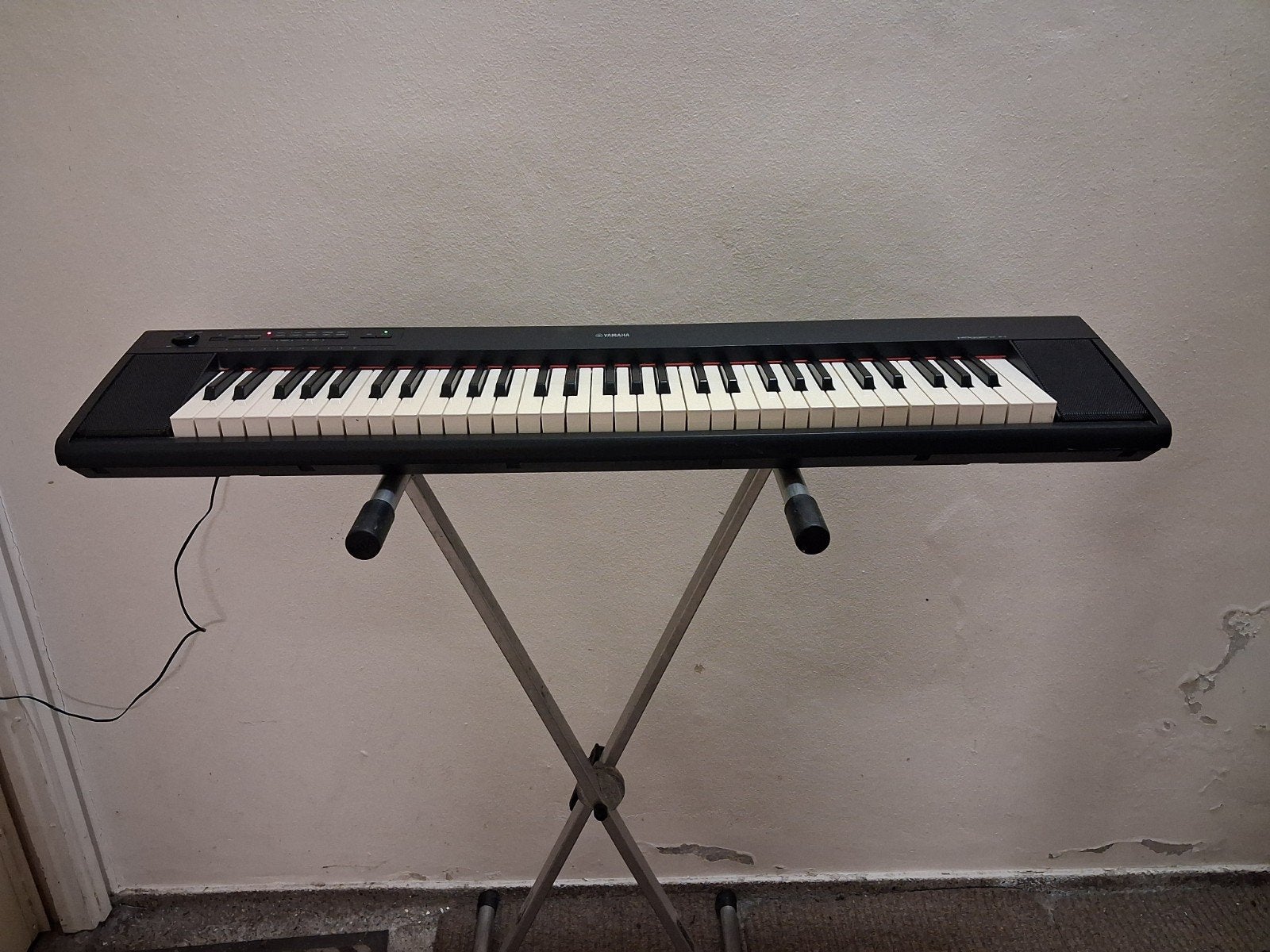 Yamaha piaggero np-12 met standard, Ophalen of Verzenden, Zo goed als nieuw, 61 toetsen, Yamaha