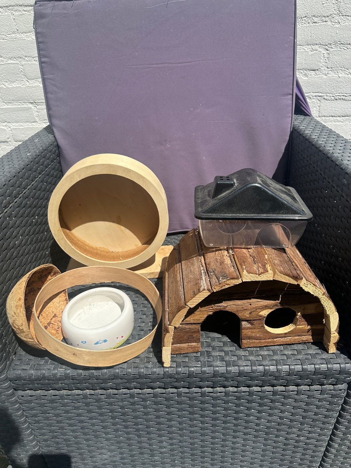 Cavia of Hamster spullen, Dieren en Toebehoren, Ophalen of Verzenden, Gebruikt, Loopwiel of Rad