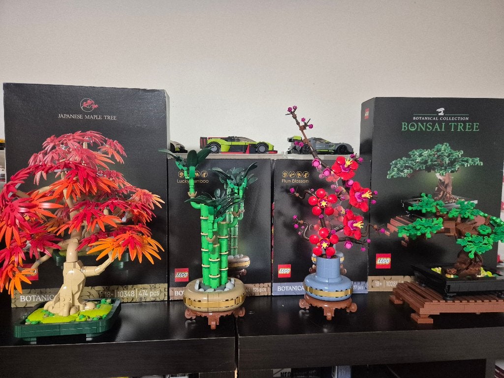 Lego Botanicals 4 sets, Kinderen en Baby's, Speelgoed | Duplo en Lego, Lego, Ophalen of Verzenden, Zo goed als nieuw, Complete set