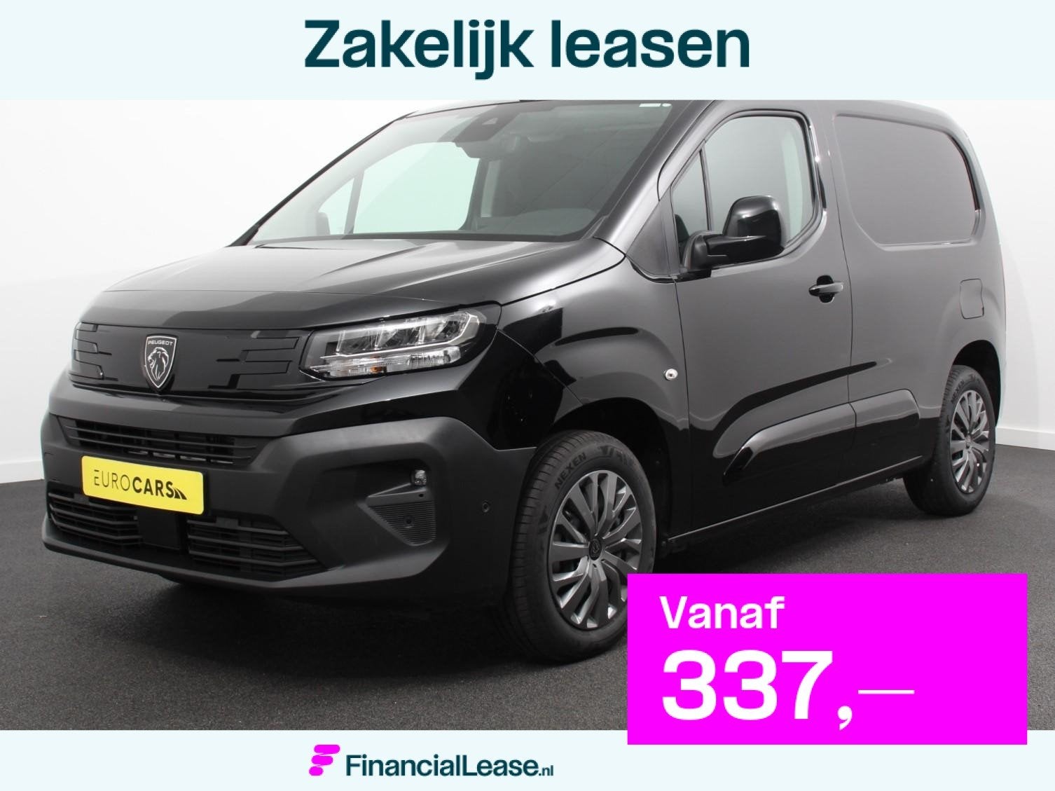 Peugeot Partner 1.5 BlueHDi 130PK L1 Navigatie Apple Carplay, Voorwielaandrijving, 1350 kg, Stof, Gebruikt