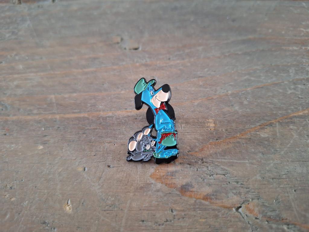 1 pin van Huckleberry Hound te koop, Ophalen of Verzenden, Nieuw, Overige onderwerpen, Speldje of Pin