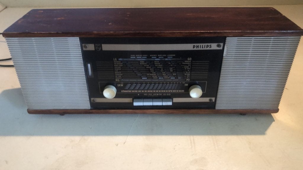 Philips buizenradio B3X53A, Ophalen of Verzenden, Gebruikt