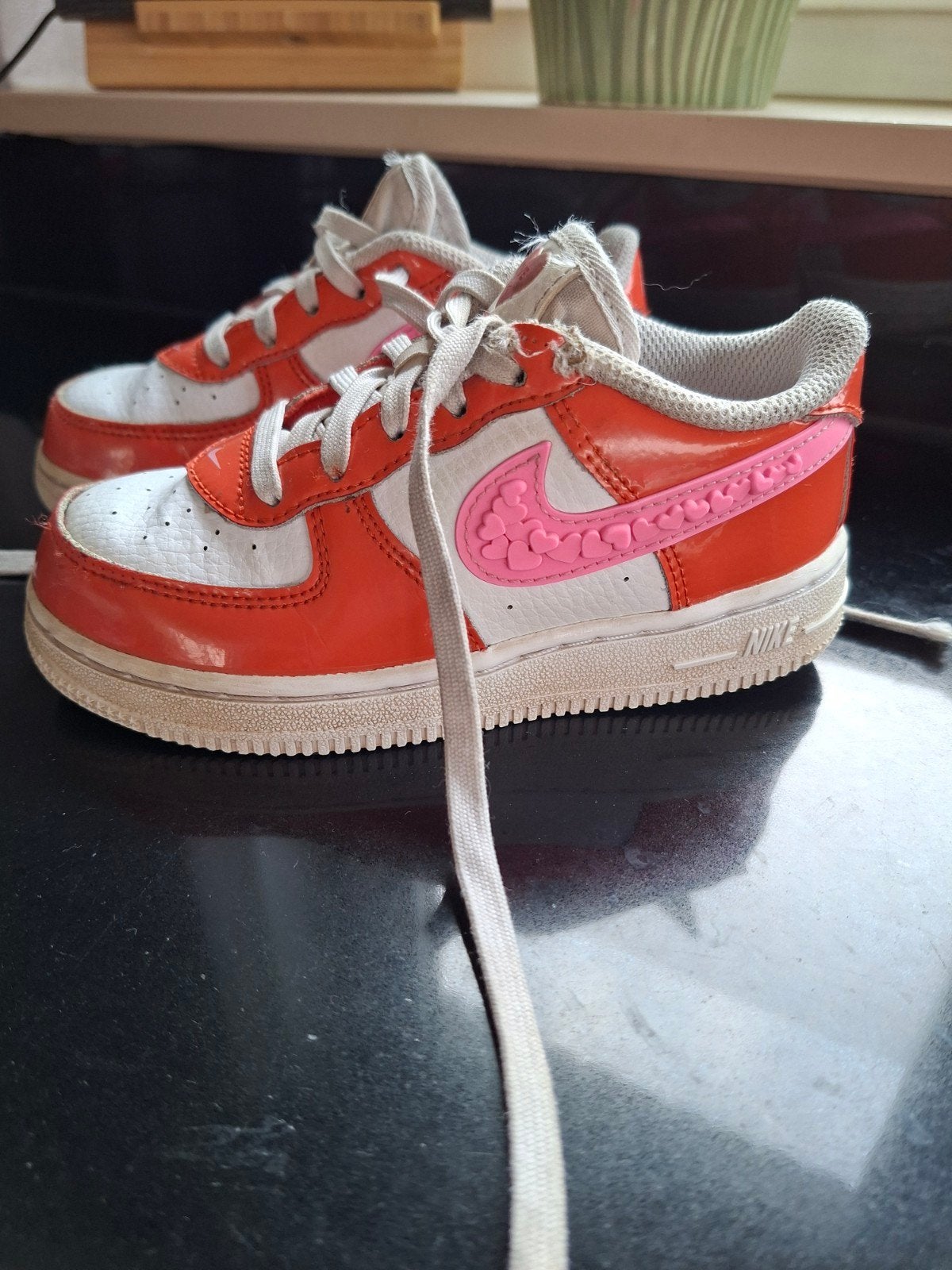 Nike Air Force 1 LV8 TD “Valentine’s Day” mt 26, Gebruikt, Meisje, Ophalen of Verzenden, Nike