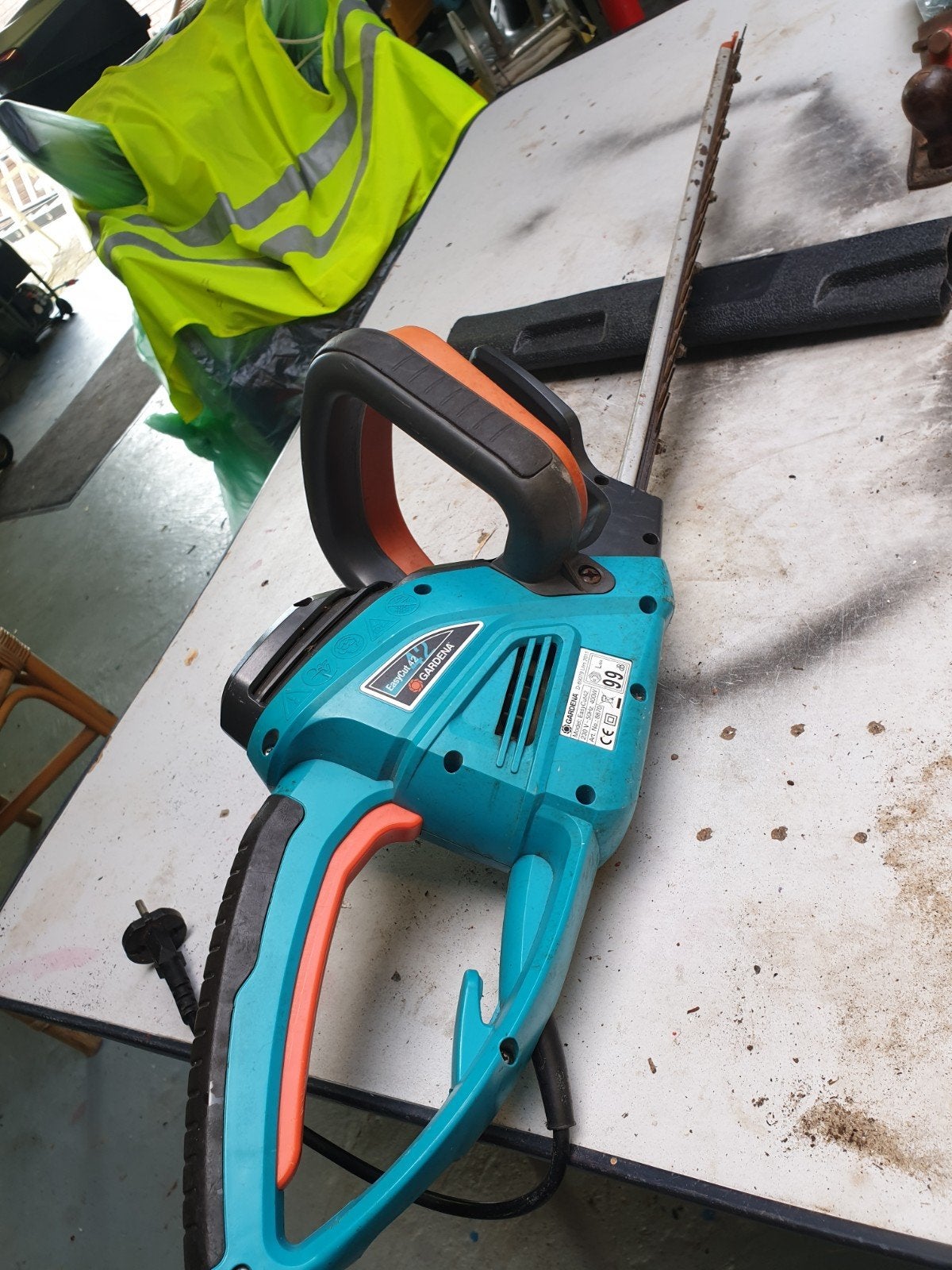 Gardena EasyCut 42 heggenschaar - Elektrisch, Ophalen of Verzenden, Gebruikt, Elektrisch, Gardena