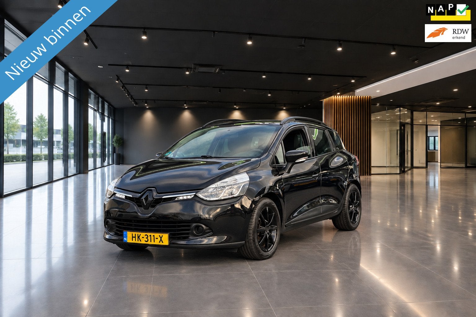 Renault Clio Estate 1.5 dCi ECO EXPRESSION NAVI AIRCO LMV, Auto's, Voorwielaandrijving, 1160 kg, Stof, Gebruikt
