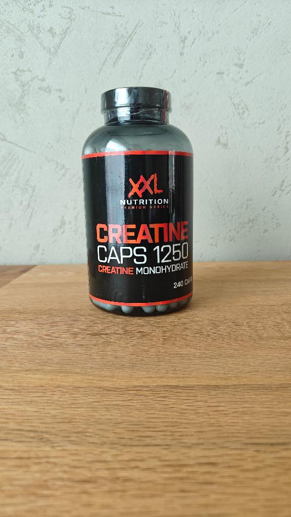 XXL Nutrition Creatine Caps 1250 Monohydrate, Ophalen of Verzenden, Zo goed als nieuw, Overige typen