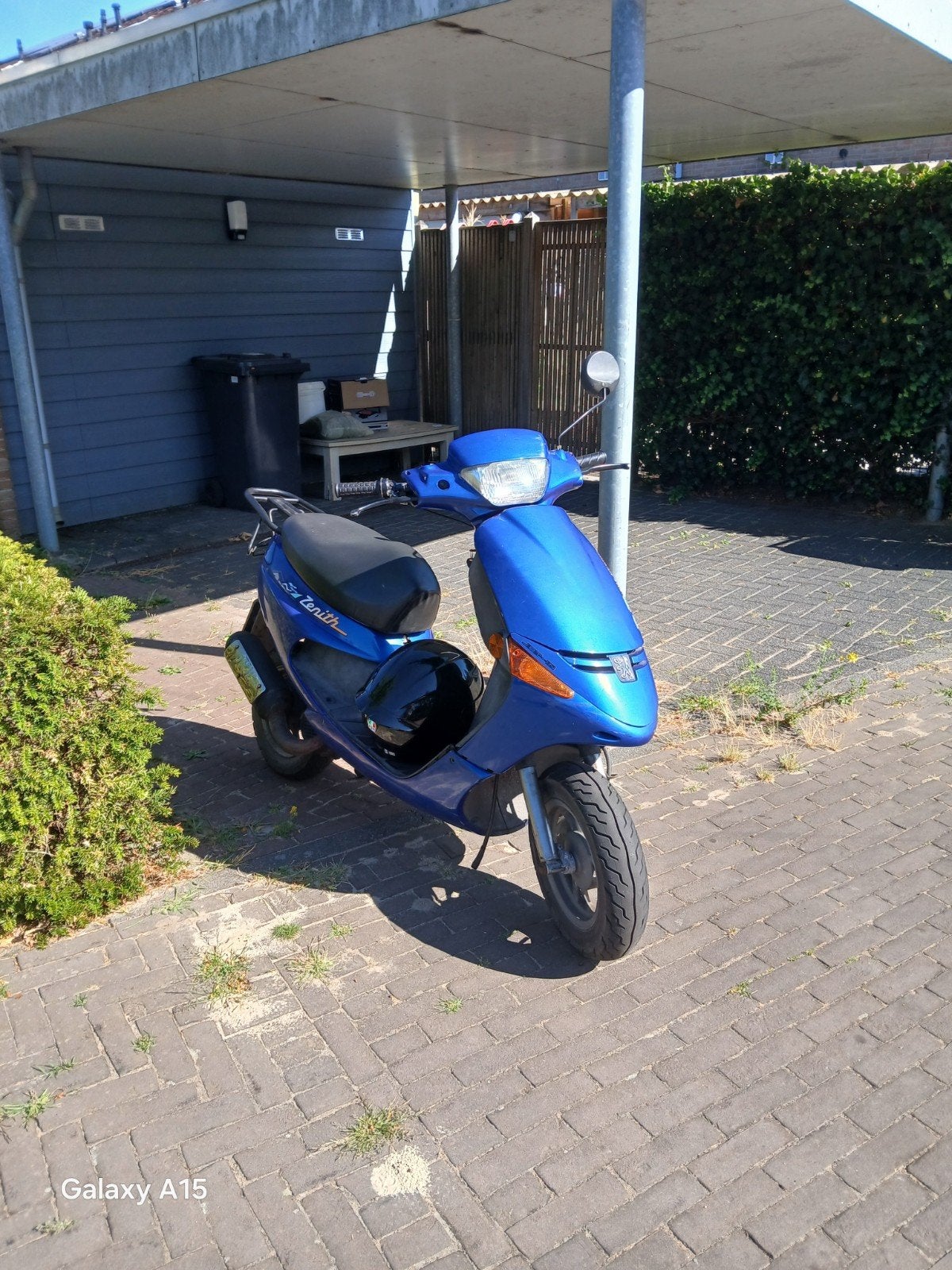 Peugeot Zenith Scooter - Blauwe plaat, 50cc snel, Sito Plus, Ophalen, Gebruikt, Overige modellen, Benzine